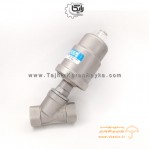 شیر انگل ولو (Angle Valve) دنده ای استنلس استیل