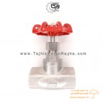 شیر سوزنی (Globe Valve) دنده ای استنلس استیل