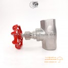 شیر سوزنی (Globe Valve) دنده ای استنلس استیل