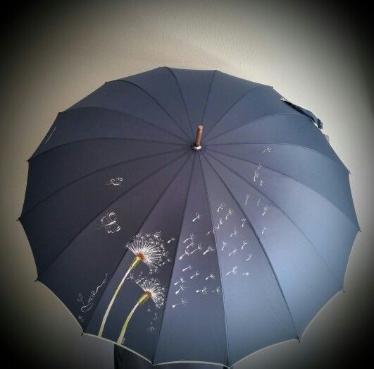 چتر با طرح قاصدک